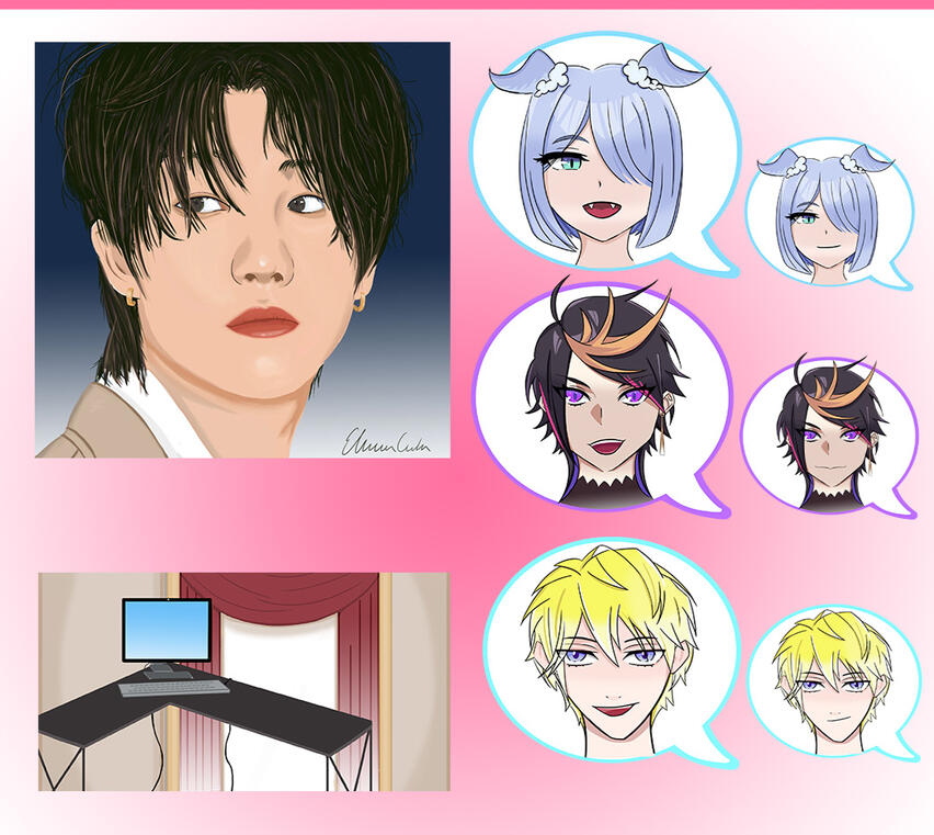 Visual arts / 2D animation pieces